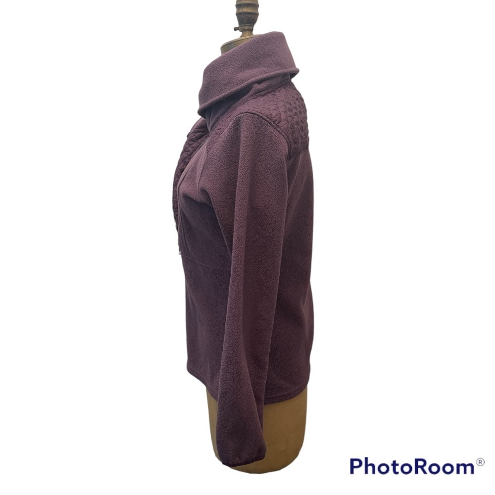 Columbia | Mauve Quilted Fleece Pullover - Picture 9 of 10